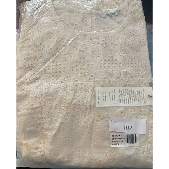 St. Roche NWT Elysian Dress in Vanilla Size 6 - Picture 4 of 4